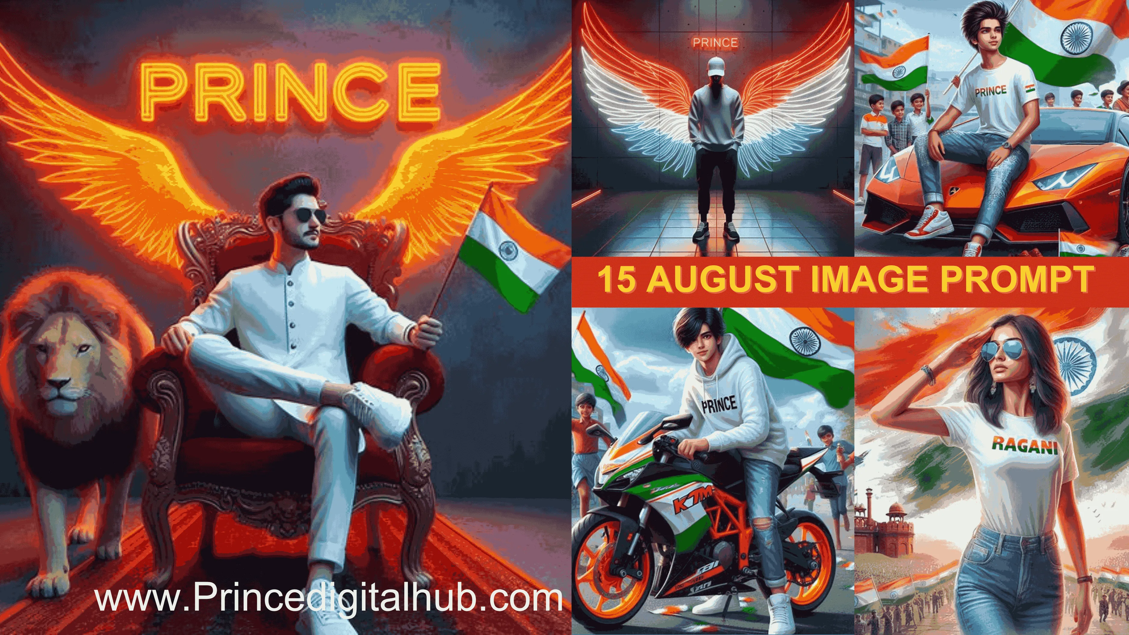 15 August Independence Day Ai Image Creator Prompts 2024