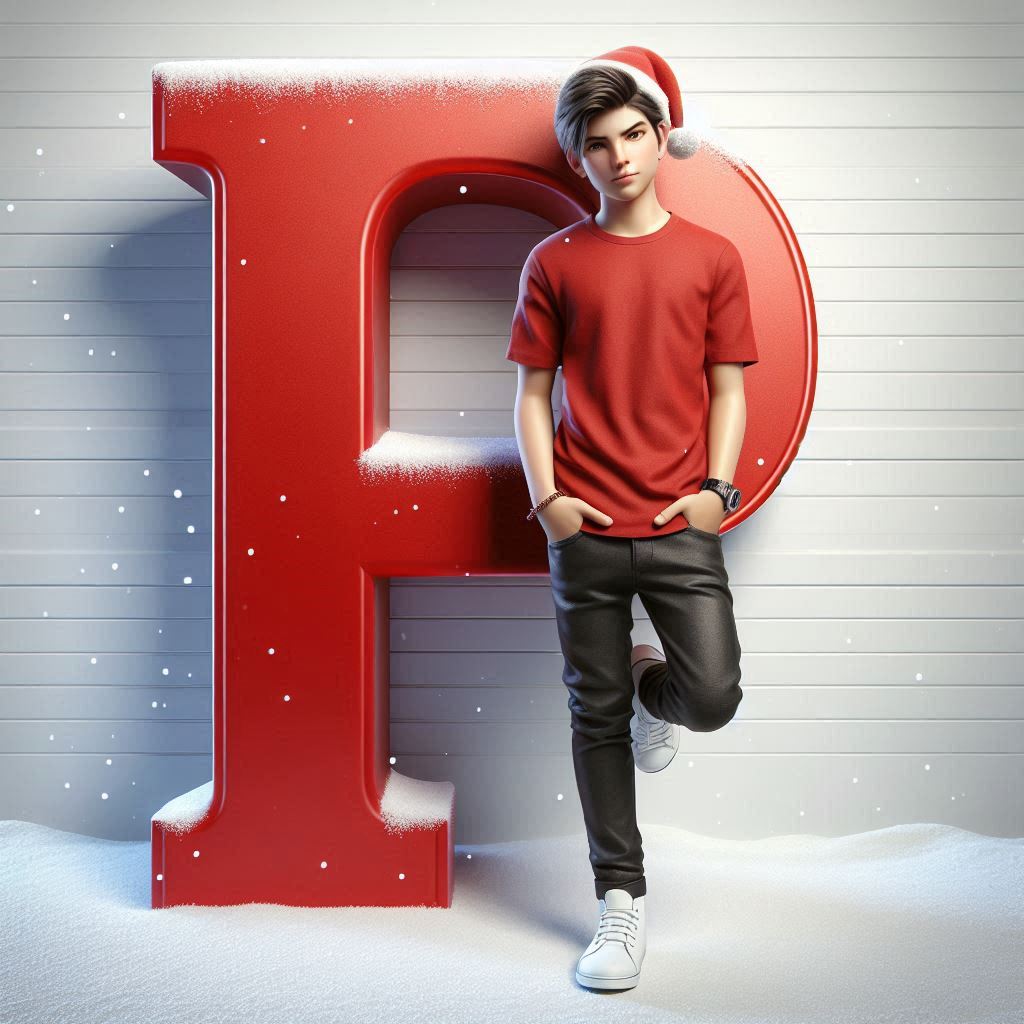 Christmas 3D Name Art Ai Photo Editing Prompts 2024