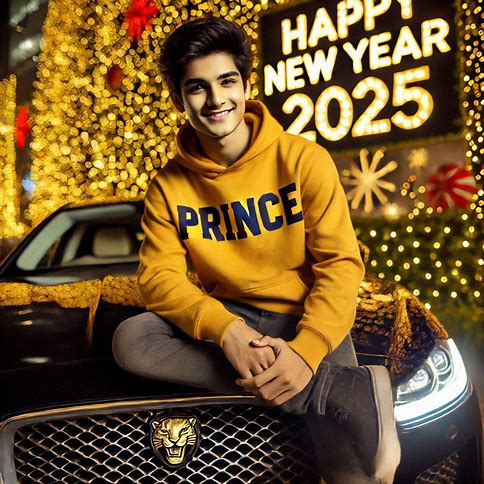 Happy New year 2025 Ai Photo Editing