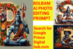 Bolbam Name Art Ai Photo Editing Prompt 2025