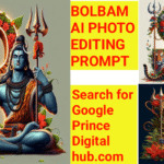 Bolbam Name Art Ai Photo Editing Prompt 2025